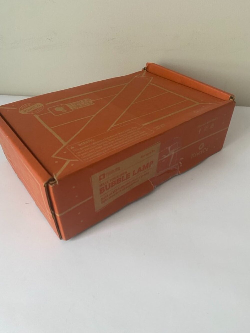 KiwiCo Bubble Lamp Tinker Crate build kit. Recommended ages 9+.